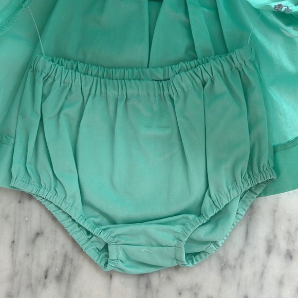 New Sophie & Lucas Baby Girls Mermaid Embroidered Dress - Picture 4 of 5